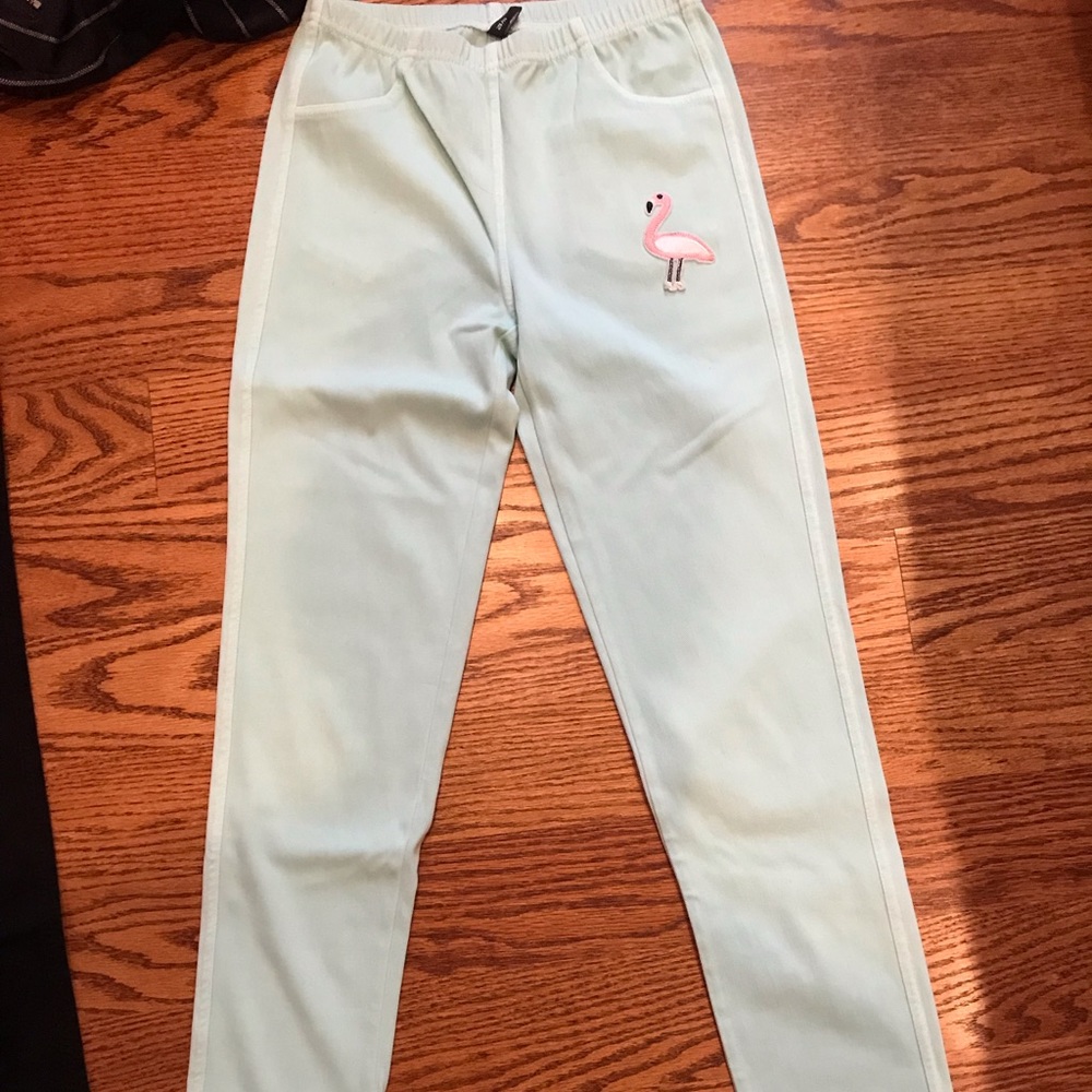 calzedonia teal leggings